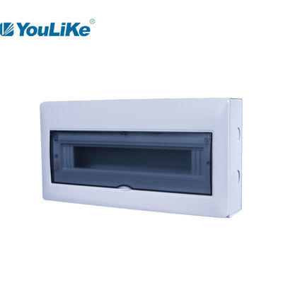 Распределительная доска пути утверждения 18 CCC, коробка доски панели MCB с прозрачным окном