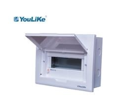Одиночная фаза коробки распределения коробки IP40 55A DB силы водоустойчивая анти- УЛЬТРАФИОЛЕТОВАЯ освещая контроль